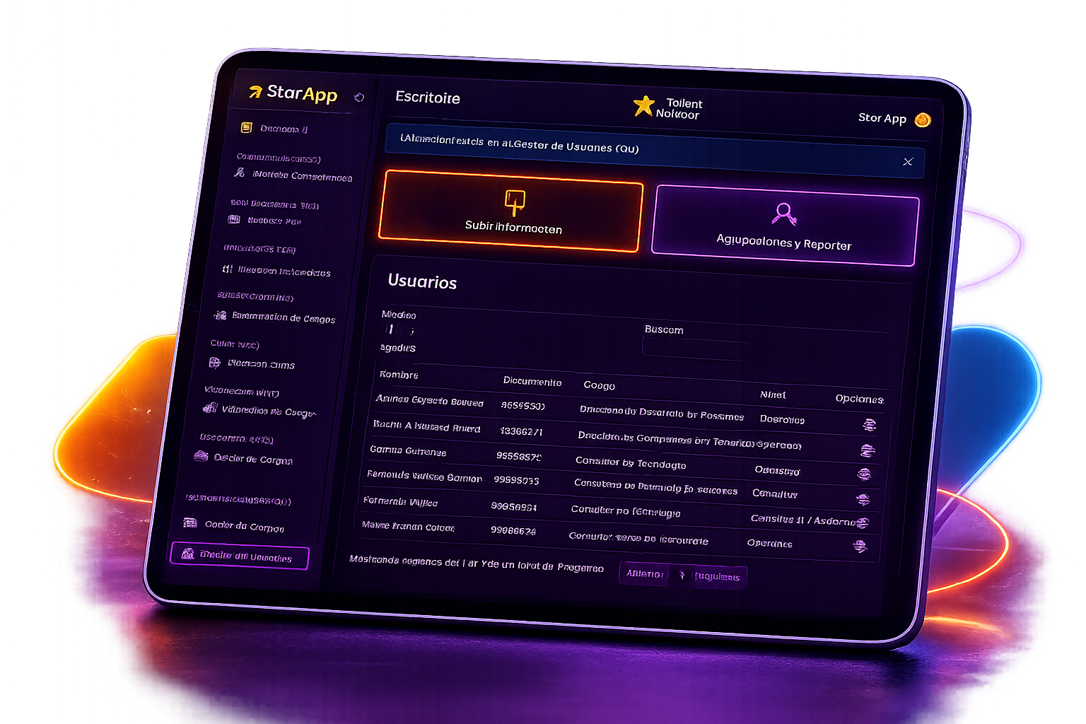 STARAPP – Visualización de datos 3D